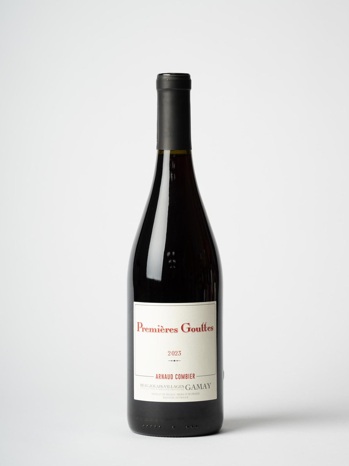 Arnaud Combier Premières Gouttes Gamay