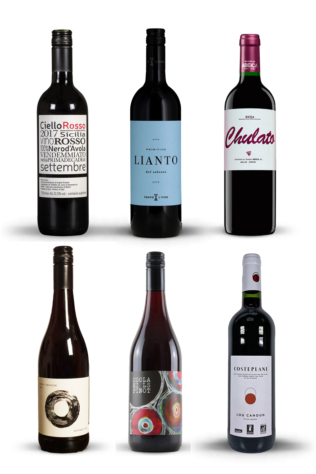 ORGANIC RED MIXED CASE 6 BOTTLES