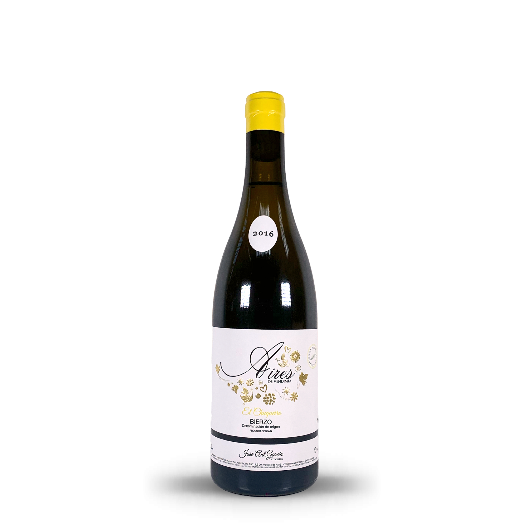 El Chuqueiro Godello 2016 - Jose Garcia - Galicia, Spain 75cl