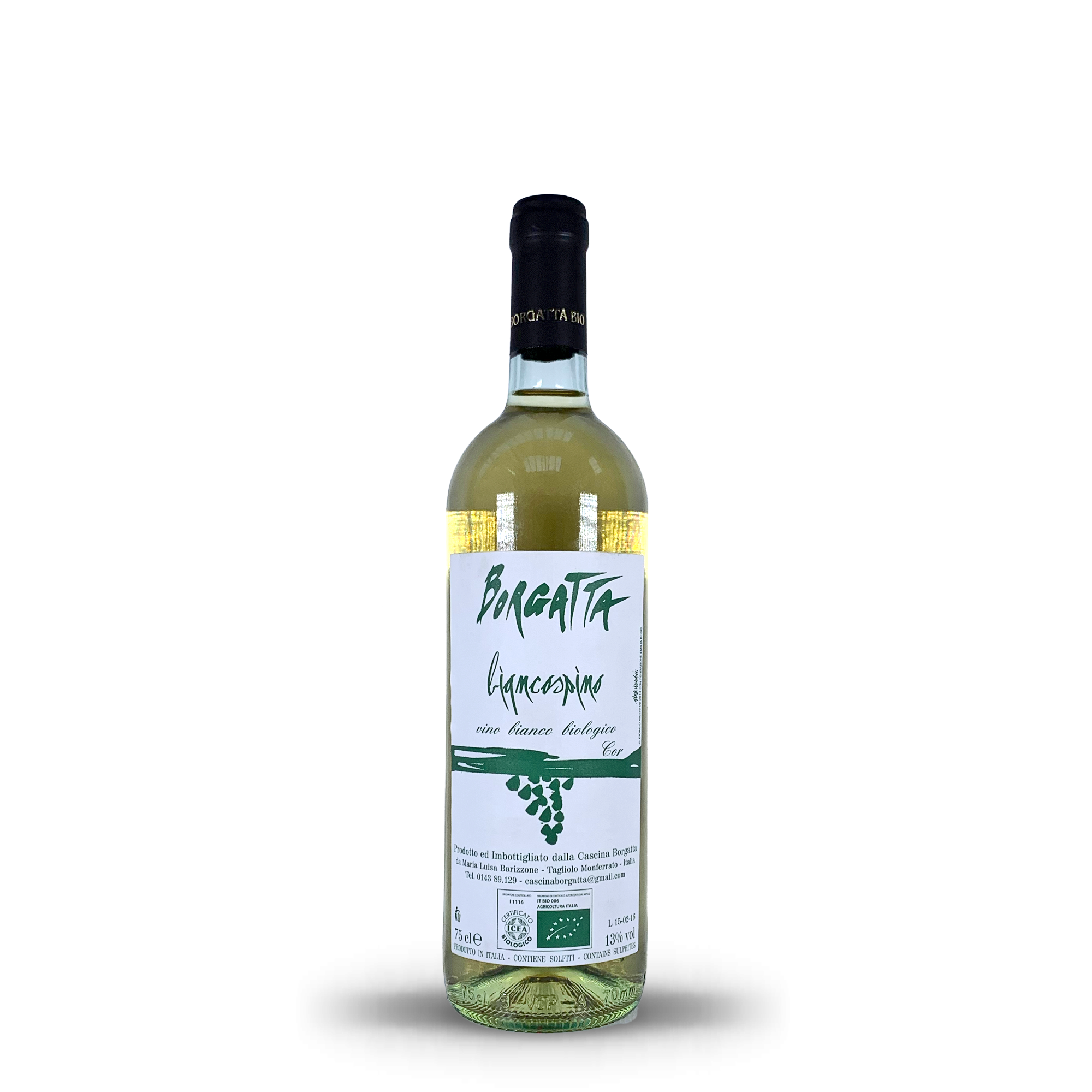 Biancospino 2016 - Cascina Borgatta -Piedmont, Italy 75cl