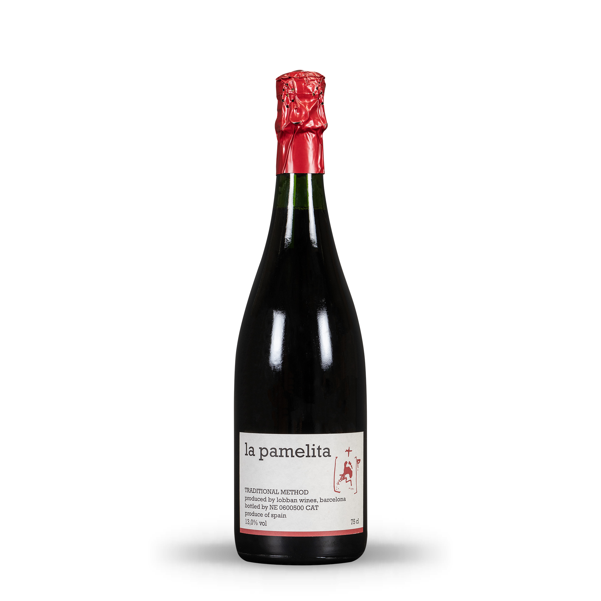 Pamelita Sparkling Shiraz NV - Pamela Geddes - Catalonia, Spain 75cl