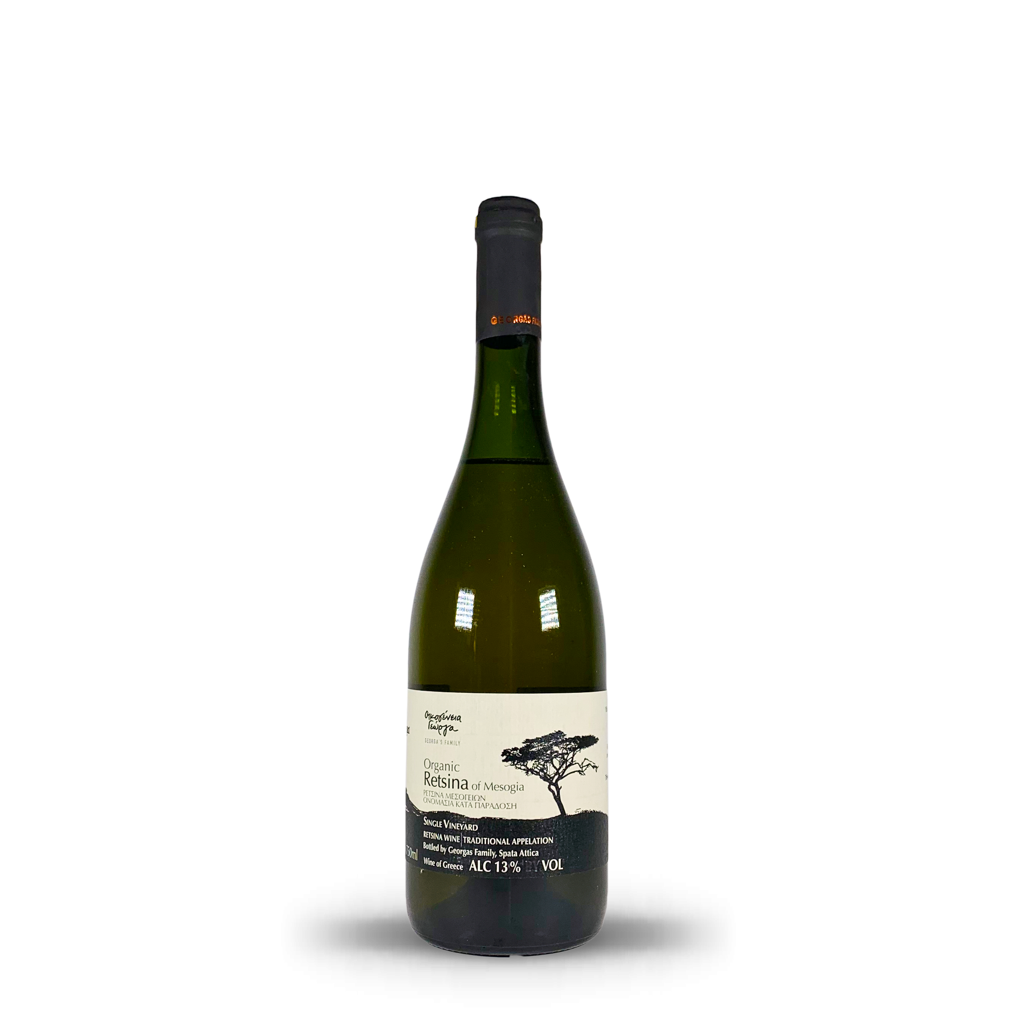 Retsina of Mesogia 2020 - Georgas Family - Spata, Greece 75cl